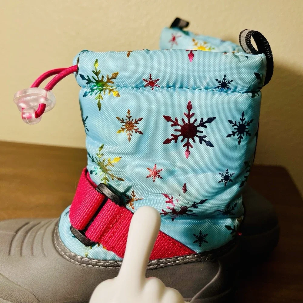 Northside Toddler's Frosty Insulated Snow Winter Boots‎ Blue Multi Size 7